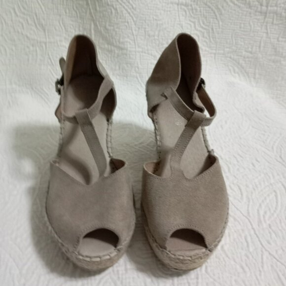 Juncal Aguirre Women’s Shoes Sandals Platform Size 39 Beige - Picture 7 of 8